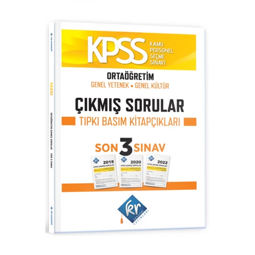 KPSS Ortaöğretim Genel Yetenek Genel Kültür Çıkmış Sorular Son 3 Sınav Tıpkı Basım Fasikülleri KR Akademi Yayınları KPSS Ortaöğretim Genel Yetenek Genel Kültür Çıkmış Sorular Son 3 Sınav Tıpkı Basım Fasikülleri KR Akademi Yayınları