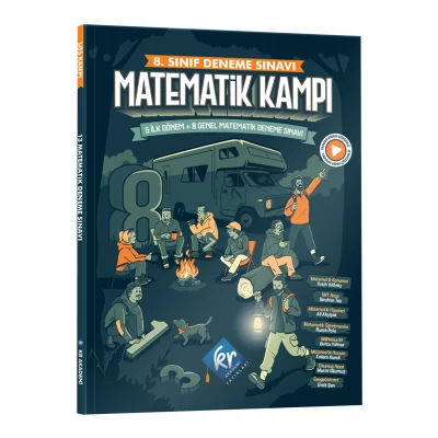 8. Sınıf Deneme Sınavı Matematik Kampı KR Akademi Yayınları