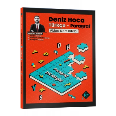 Deniz Hoca Tüm Sınavlar İçin Türkçe Video Ders Kitabı KR Akademi Yayınları