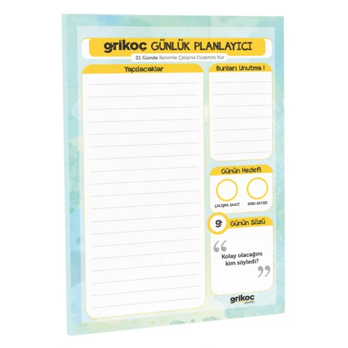 Gri Koç Günlük Planlayıcı