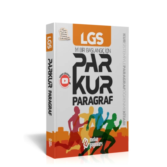 Metin Yayınları LGS Parkur Paragraf Öğrenme Kitabı