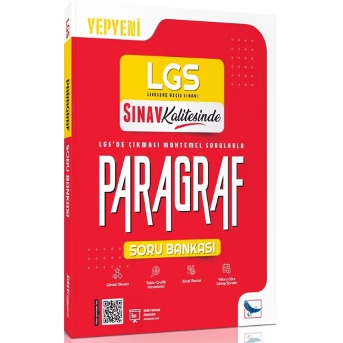 Sınav Yayınları Sınav Kalitesinde 8. Sınıf LGS Paragraf Soru Bankası Sınav Yayınları Sınav Kalitesinde 8. Sınıf LGS Paragraf Soru Bankası