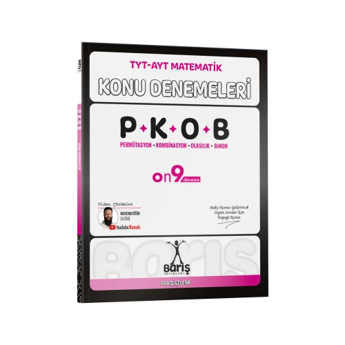 Barış Yayınları TYT-AYT PKOB Konu Denemeleri