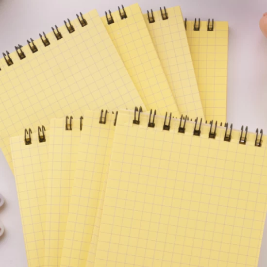 Dream Notes 9x15cm 8'li Kareli Not Defteri Seti - Sarı